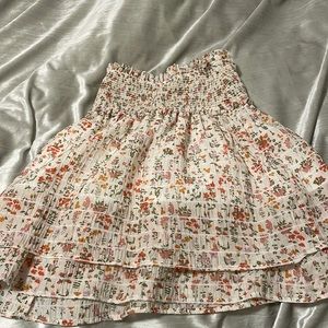 Dex floral skirt worn once size XS
